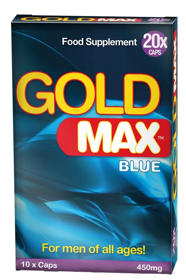 Vibrators GOLDMAX BLUE Libido Enhancer for Men Natural Sexual Performance Supplement Gold Max