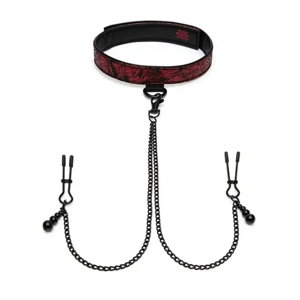 Vibrators Fifty Shades of Grey Fifty Shades Of Grey Sweet Anticipation Collar Nipple Clamps Vibrators Fifty Shades of Grey Fifty Shades Of Grey Sweet Anticipation Collar Nipple Clamps