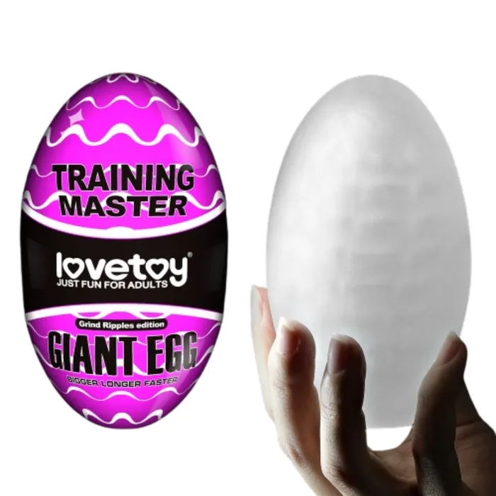 Couples LOVETOY Lovetoy Giant Egg Grind Ripples Edition