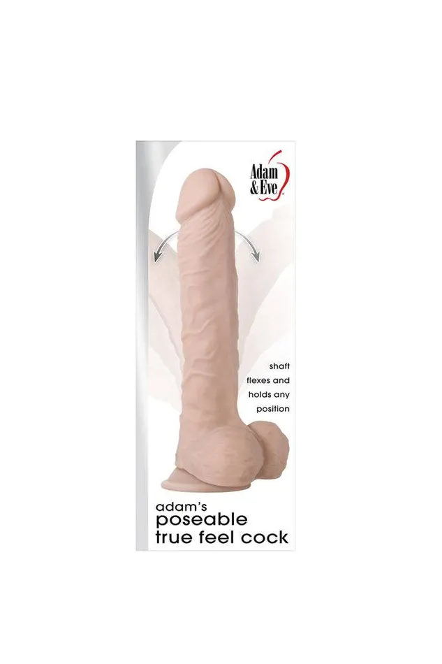 Female Sex Toys Adam Eve Adam Eve Adams Poseable True Feel Cock