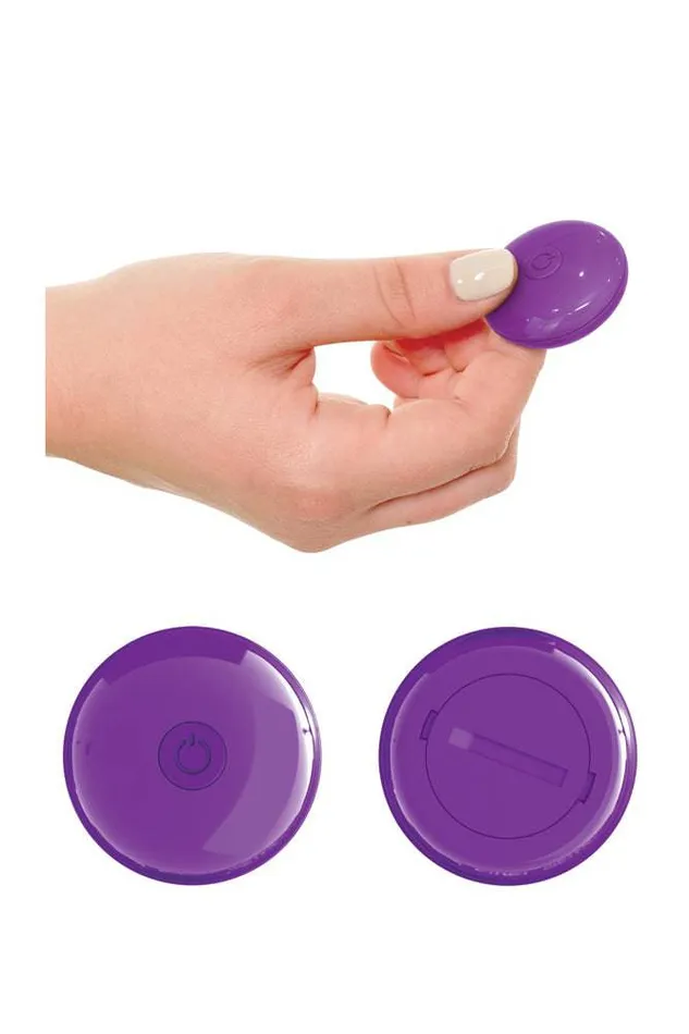 Pipedream Vibrators Pipedream 3Some Rock N Ride Triple Vibrator Purple