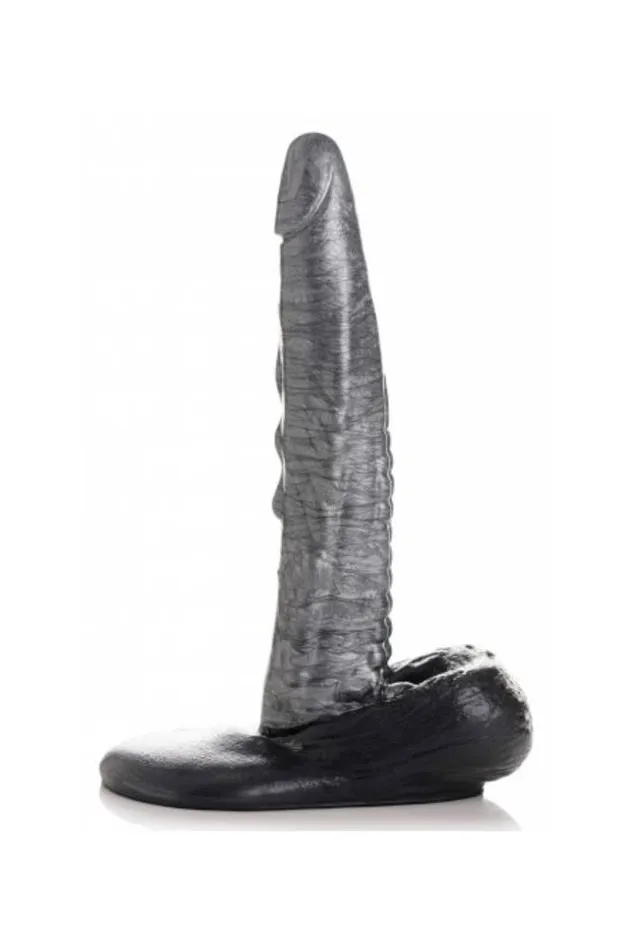 XR Brands Creature Cocks The Gargoyle Silicone Dildo Silver XR Brands Dildos XR Brands Creature Cocks The Gargoyle Silicone Dildo Silver XR Brands Dildos