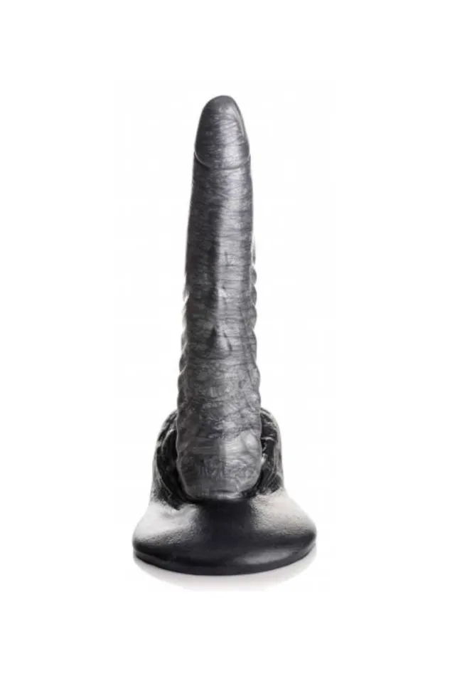 XR Brands Creature Cocks The Gargoyle Silicone Dildo Silver XR Brands Dildos