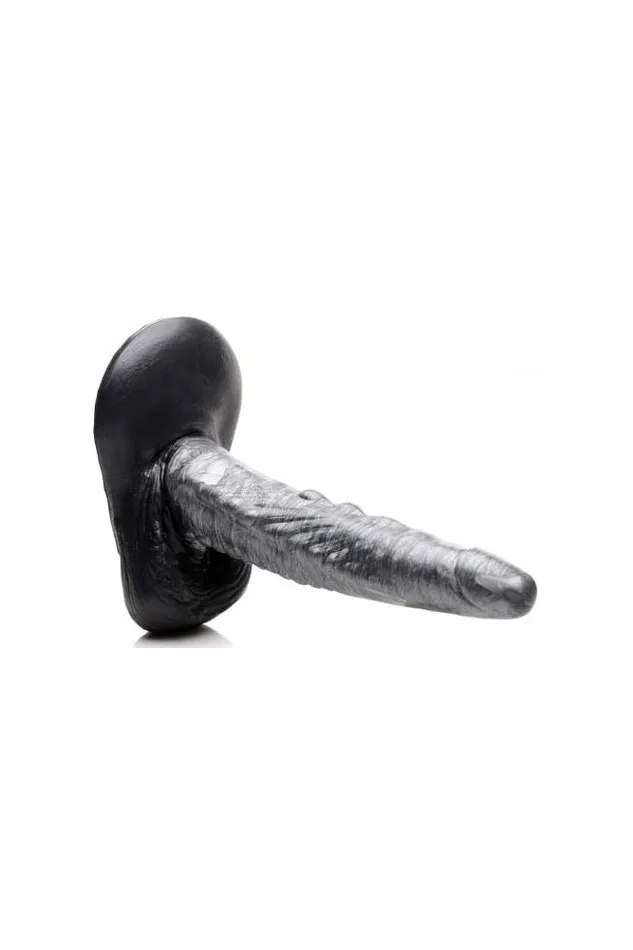 XR Brands Creature Cocks The Gargoyle Silicone Dildo Silver XR Brands Dildos
