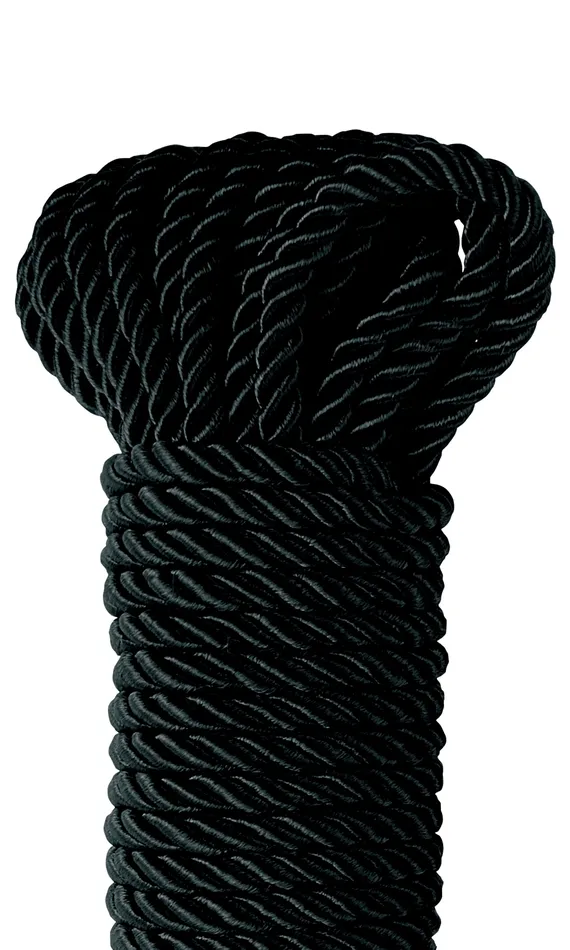 Fetish Fantasy Series Deluxe Silky Rope Black Pipedream Couples