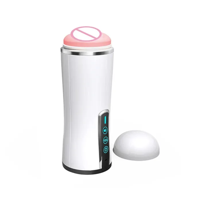 Smart and Interactive Thruster Blowjob Machine Vibrating Auto Male Masturbator Lovegasm Male Sex Toys