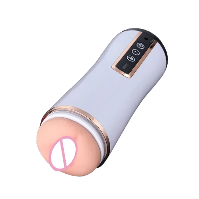 Smart and Interactive Thruster Blowjob Machine Vibrating Auto Male Masturbator Lovegasm Male Sex Toys