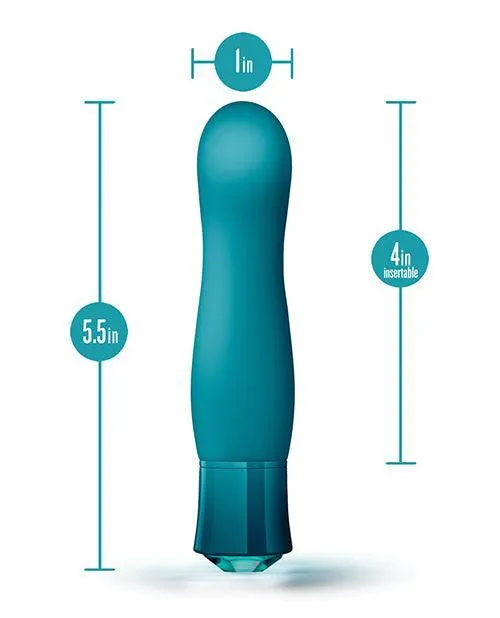 Blush Novelties Vibrators Blush Oh My Gem Fierce Blue Topaz
