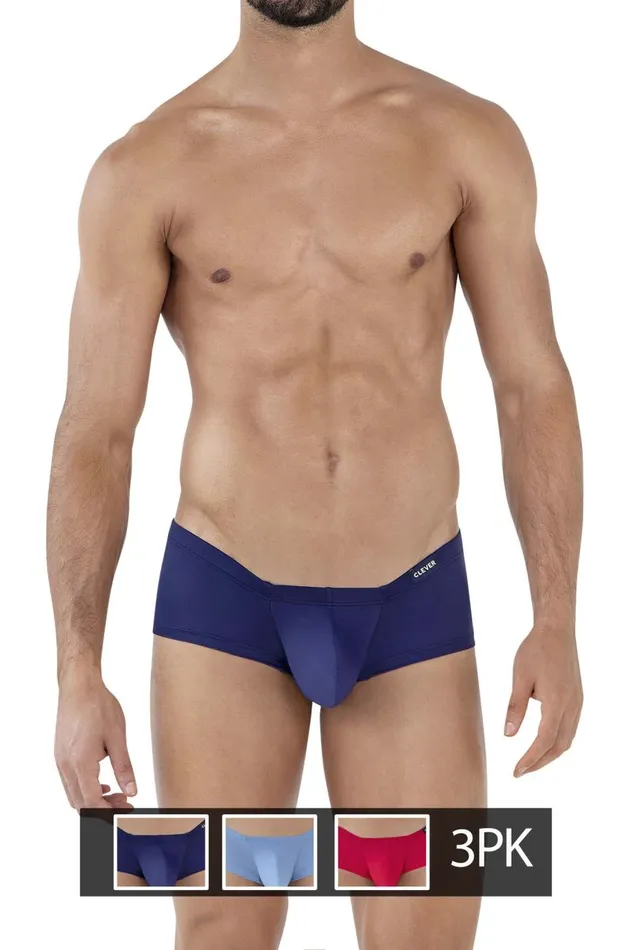Clever Vibrators 3PK Australian Latin Trunks