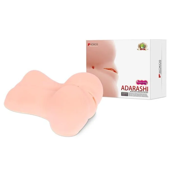 Kokos Dildos Kokos Adarashi 1 Double Layer Meiki Beige