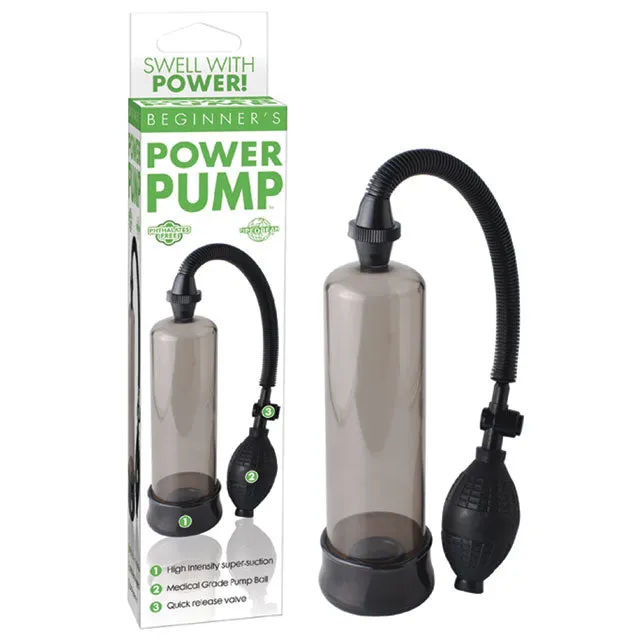 Pipedream Beginners Power Pump Smoke Pipedream Male Sex Toys
