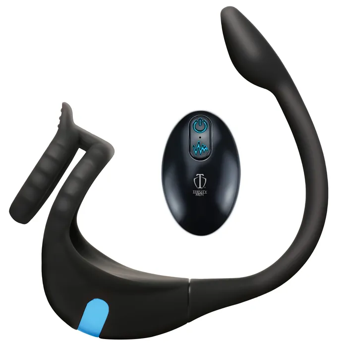 Vibrating CRing Anal Stimulator Trinity Men Male Sex Toys